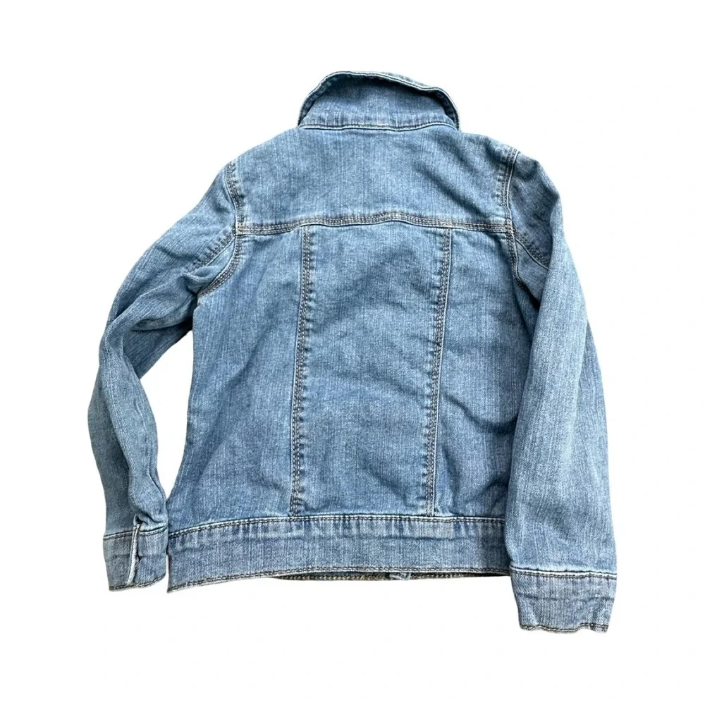 Carter's Kid Denim Jacket Unisex 5 Blue Jean Jacket Classic Light Wash Stretch